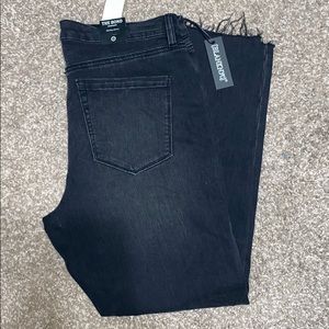 Black Distressed Skinny Jeans